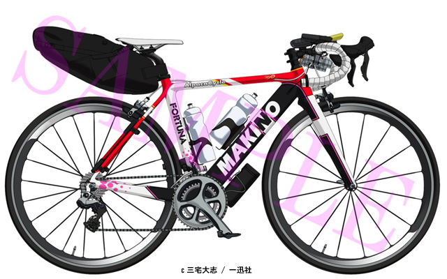 Of Course The Equipment Of Saki Takamiya S Road Bike Is Amazing Roadbikelife